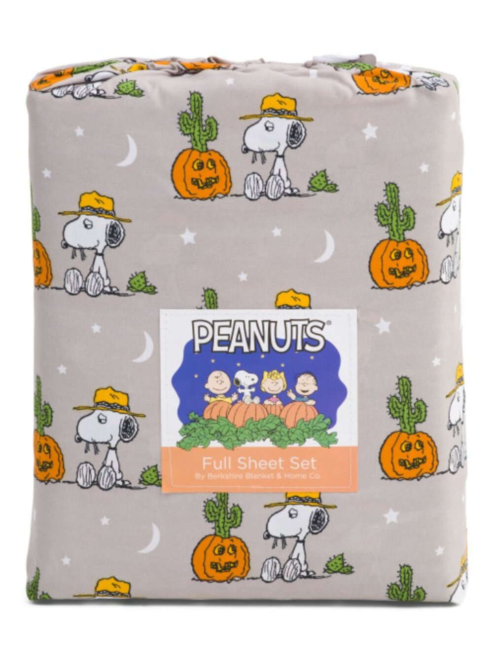 PEANUTS Halloween Desert Sheet Set